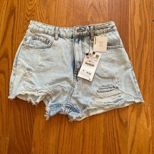 NWT Zara Jean Shorts